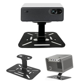 UOCAI Projector Stand Tripod Mount 360° Rotatable Projector Stand for Projector Wall Ceiling Mount for Projector with 1/4 Inch Screw Interface Black