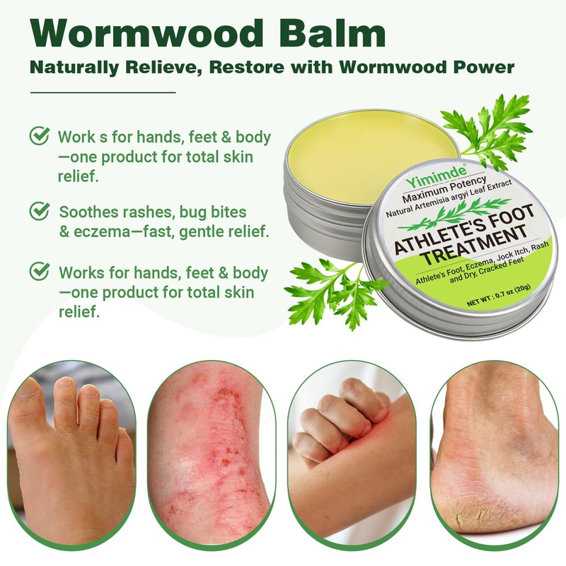 yimimde Potency Athlete's Foot Treatment Cream, 0.7oz (Pack of 1)