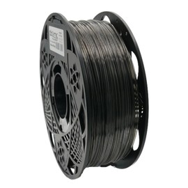 Atomic Filament Sample Coil, PETG 3D Printer Filament, 1.75mm Dimensional Accuracy 99% Probability – Fits Most FDM Printers (Translucent Smoke Black, Sample Coil of 50 Gram)