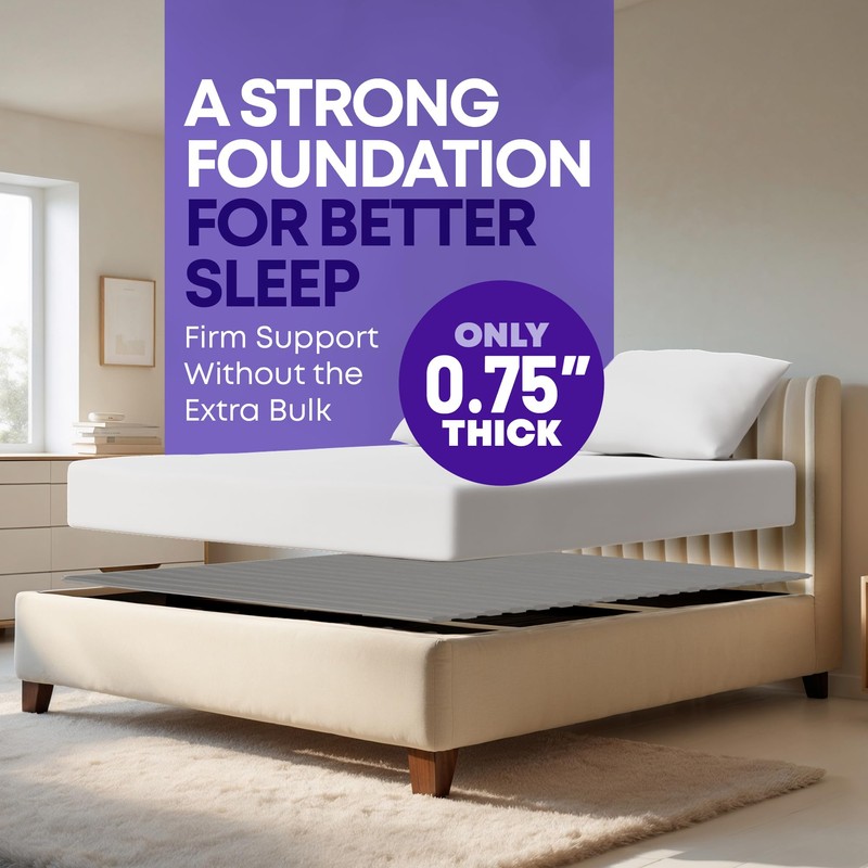 Greaton, Wooden Twin Bed Slats for Support Under Mattress with