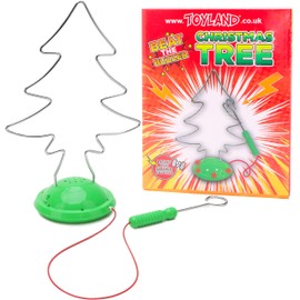Toyland® Christmas Tree Shaped Beat The Buzzer Game - Light & Sound Effect - Novelty Christmas Family Games