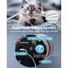 Vacqueen Automatic Cat Feeder for 3 Cats, 6L/25 Cups Smart