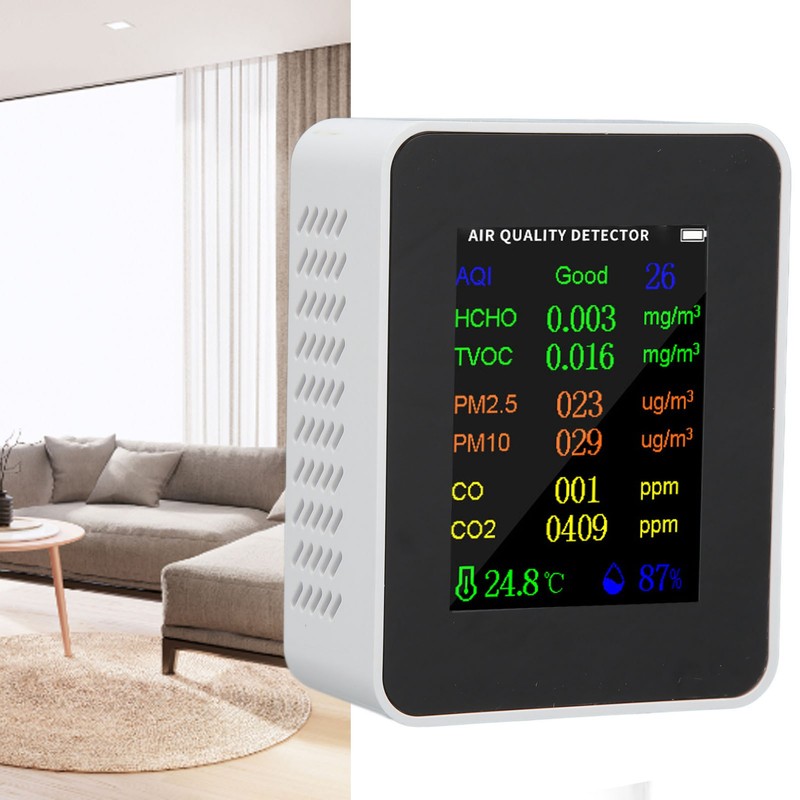 Air Quality Monitor Carbon Dioxide Detector Accurate Tester for CO