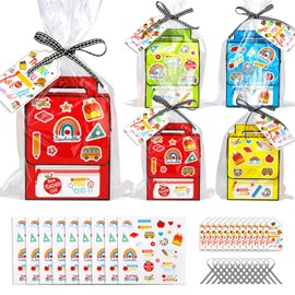 JMUQ 24 Sets Teacher Appreciation Gift Baskets Thank You Teacher Gift Boxes Empty Teacher Appreciation End of School Year Back to School Empty Basket Fillers Set for School Classroom Party Supplies