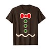 Gingerbread Man Costume Christmas T-Shirt