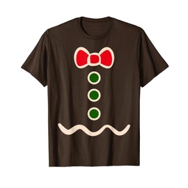 Gingerbread Man Costume Christmas T-Shirt