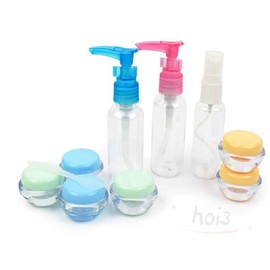 Hoi Cosmetic Mist and Travel Refill Containers Refill Pump Bottle (1 pc) 5ea