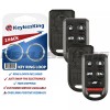 KeylessKing* 2 Remote Key Fob Shell Case for 2005 2006