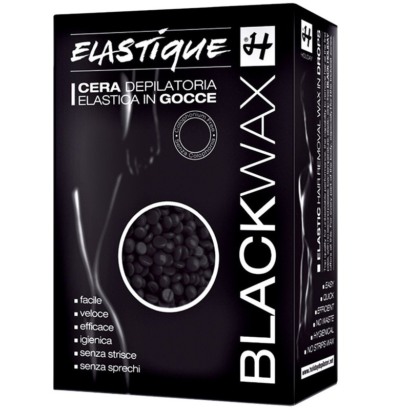 Black Wax Film Wax Black Elastique in Beads 500 g