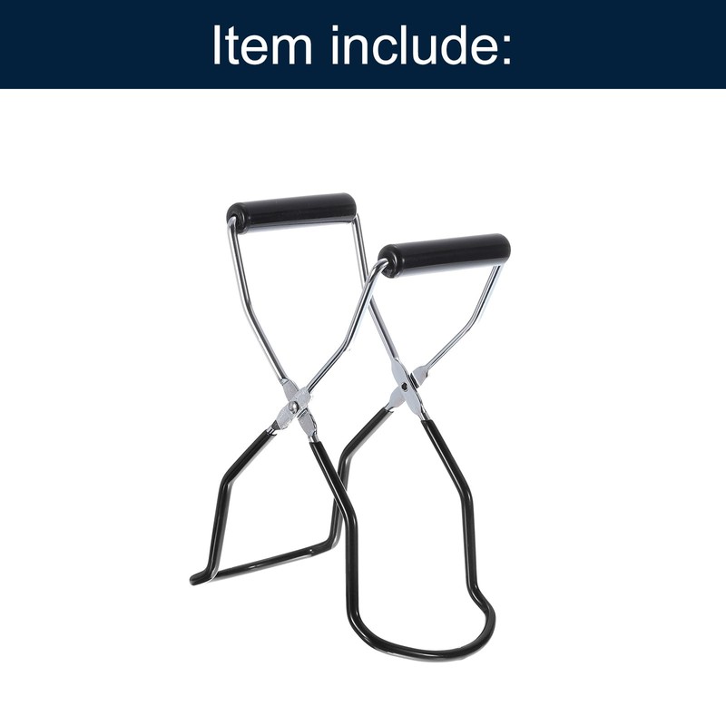 sourcing map 1Pcs Canning Jar Lifter Tongs, Electroplate Jar Lifter