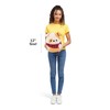 Squishmallows Original 12-Inch Brock the White and Tan Bulldog