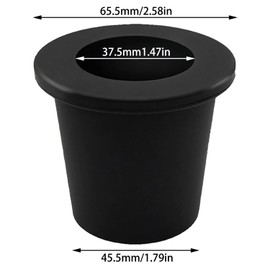 Bxian Patio Table Umbrella Hole Ring Plug Silicone Stabilizing Cone Wedge Inner Diameter 38.5mm Lawn Accessories