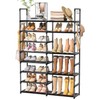 OYREL Shoe Rack Organizer 8 Tiers, Tall Shoe Racks Shelf