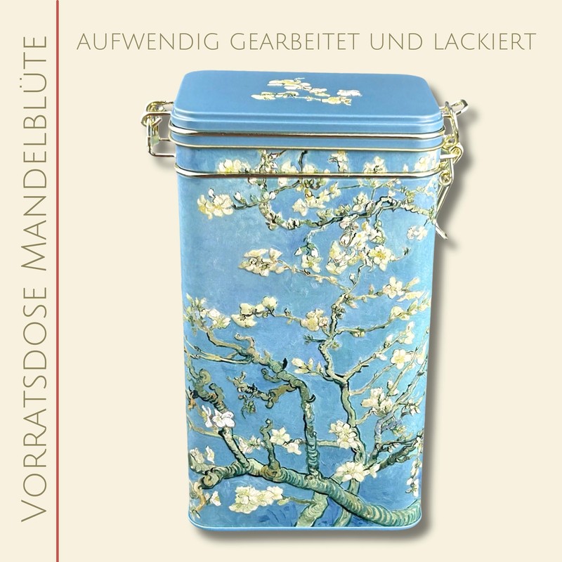 MediMuc Coffee Canister - Almond Blossom - Tea Canister -Fridolin