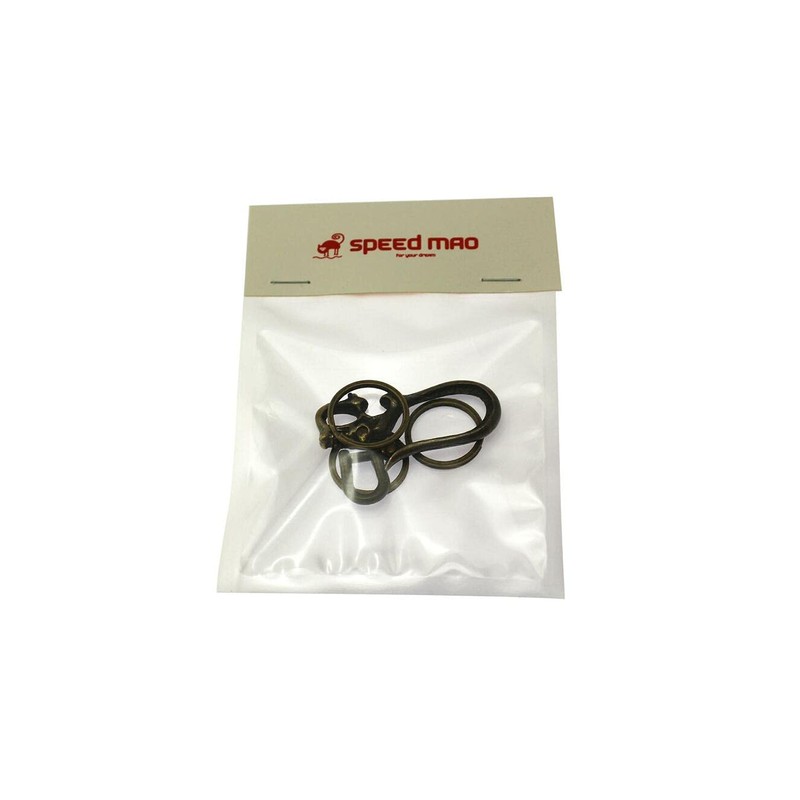 Speed mao Cool Skull Hook Belt Loop Key Ring Keychain