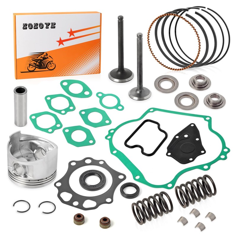 Top End Rebuild Kit Oversize 0.5mm Piston and Ring Intake