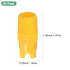 M METERXITY 20-Pack PP Flat Fan Sprayer Tip, 1/4BSPT Male