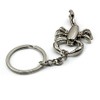 UOOOM 3D Metal Scorpion Keyring, silver