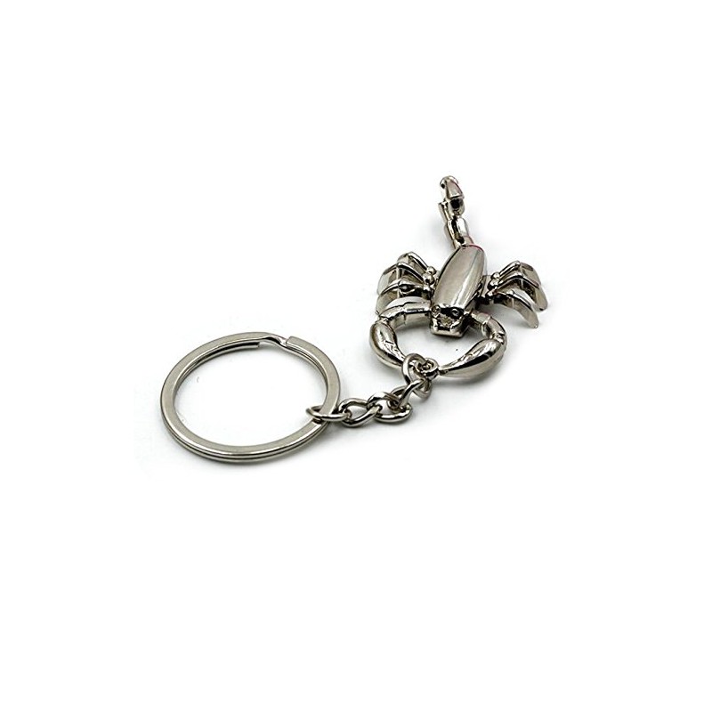 UOOOM 3D Metal Scorpion Keyring, silver