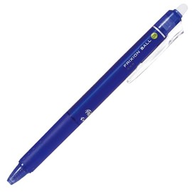 Pilot LFBK-23EF-L FriXion Ballpoint Click Pen 0.5 Millimeters Blue