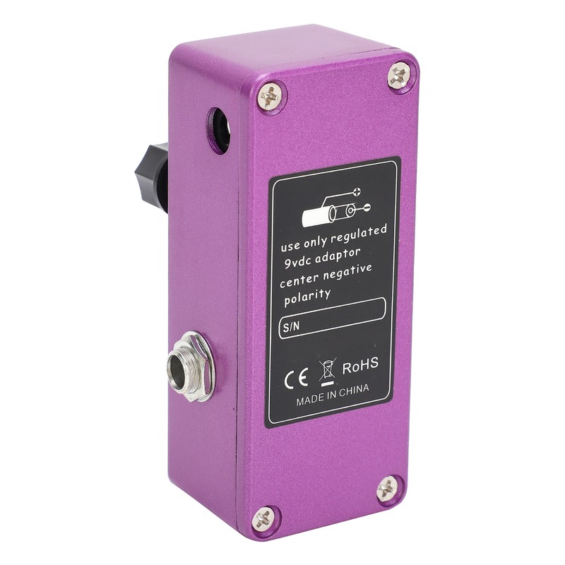 Distortion Guitar Effect Pedal Crazy Tone Fully Analog Circuit Accessory