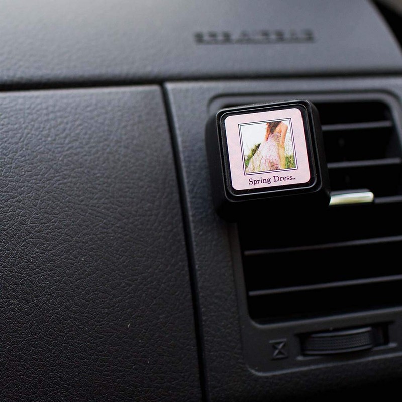Bridgewater Dress Car Vent Clip Spring Periwinkle