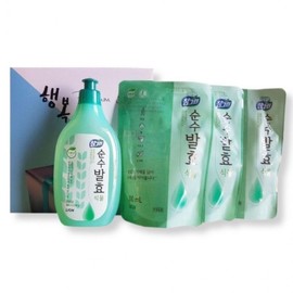 Chamgreen Pure Fermented Dish Soap 4-Piece Holiday Gift Set Thank You Gift