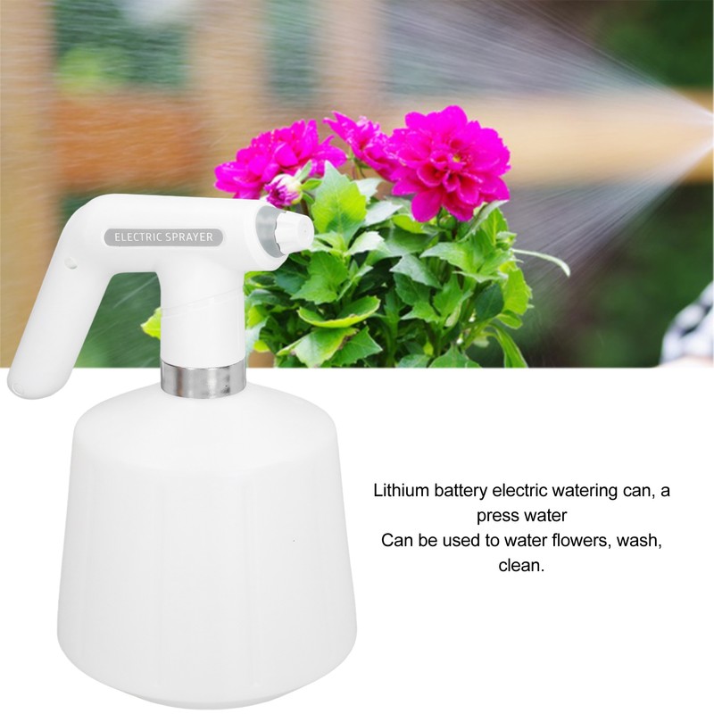 Electric Spray Bottle 2000mah USB Charging ABS and HDPE Rotating