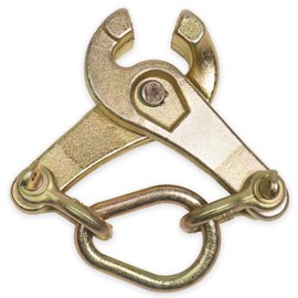 RIODEMBO 3 Ton Auto Self-Tightening Scissor Clamp, Auto Body Repair Tool with Serrated Jaw for Dent Pulling, Panel Straightening & Frame Repair – Heavy-Duty Car Collision Puller Clamp