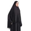 Jazvano Muslim Hijab for Women Instant Big Hijab Jersey Turbans