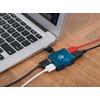 Manhattan 160605 Hub USB, 4 Puertos USB 2.0/1.1, Color Negro