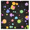 100 Glow Cocktail Napkins Neon Beverage Disposable Paper Colorful Party