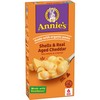 Annie's Shells and Real Aged Cheddar Mac and Cheese with