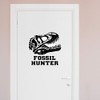 Extra Large 460mm 'Fossil Hunter Dinosaur Skull' Permanent Sticker Decal