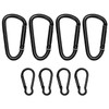 8 Caravan Hooks, Durable Metal Buckles, Keychain Accessories, Backpack Hooks,