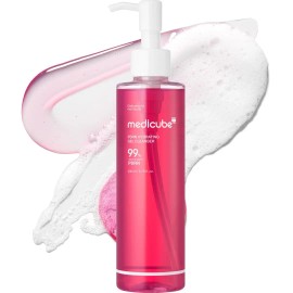 medicube PDRN Jelly to Foam Cleanser | Low pH Hydrating Daily Face Wash for All Skin Types | With PDRN, Collagen & LHAnet weight: 200 mL, color: Red