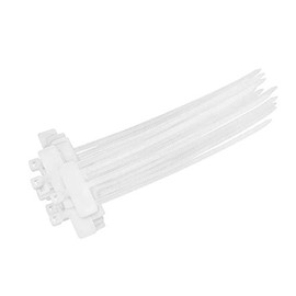 Logilink Cable Ties with Labelling Field Pack of 100 100 x 2.5 mm Tensile Strength up to 8 kg White