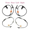 Isumo 4 x ABS Wheel Speed Sensor Front-Rear L/R Fits