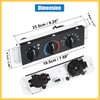 REPAIROCK HVAC A/C Heater Climate Control Panel Switch for Jeep