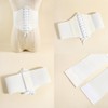LIMHOO Leather Corset Belt for Women Elastic Costume Waist Belt