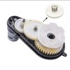 weelye 2Pcs 24V 40000RPM High Speed RS555 Drive Motor Gearbox