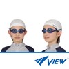VIEW V722JSA BL Swimming Goggles, Made in Japan, For Elementary