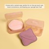 Kiss New York 6 Pcs Makeup Sponge Set with 2