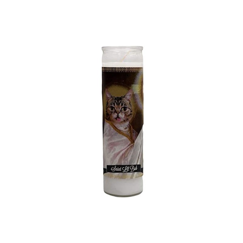 Lil Bub Cat Devotional Prayer Saint Candle