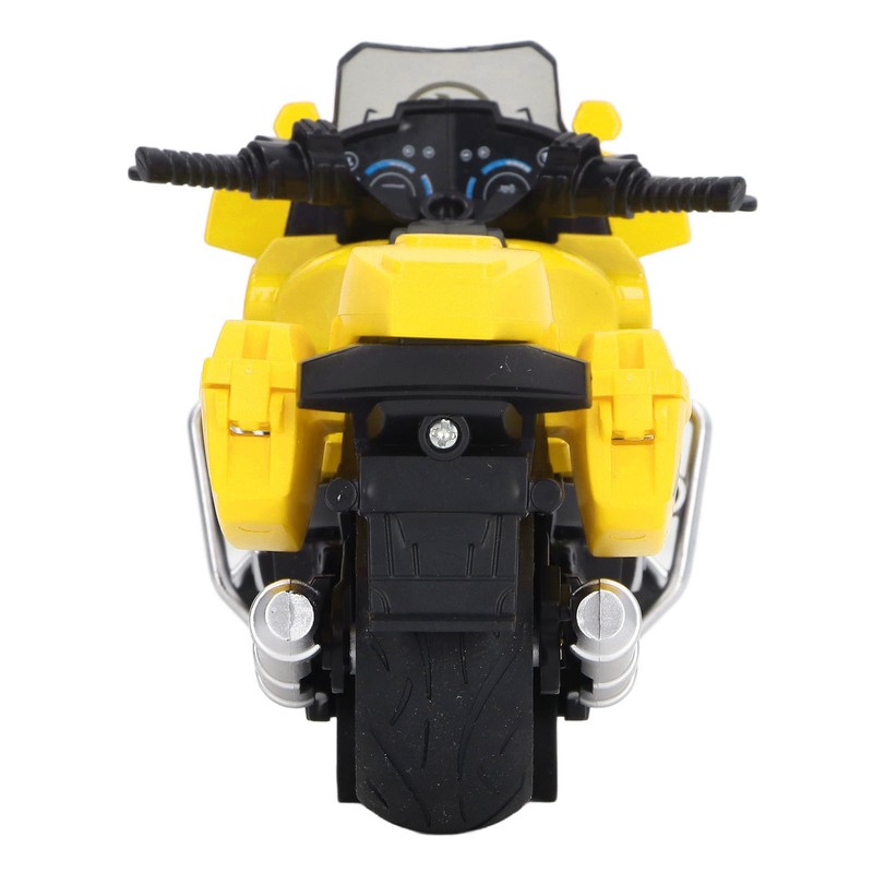 1:16 Scale Motorcycle Toy Alloy Sound Light Educational Portable Motorcycle