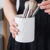 Ceramic Pen Holder Stand Cup Pencil Holder Organizer Makeup Brush