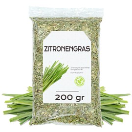 Lemongrass Leaves 200 g - Lemongra Tea - Lemongrass Spice - Lemongrass Dried - Lemongrass Leaves Loose (200 g)