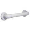 300mm Safety Support Grab Bar Rail White Straight Perforated Handle
