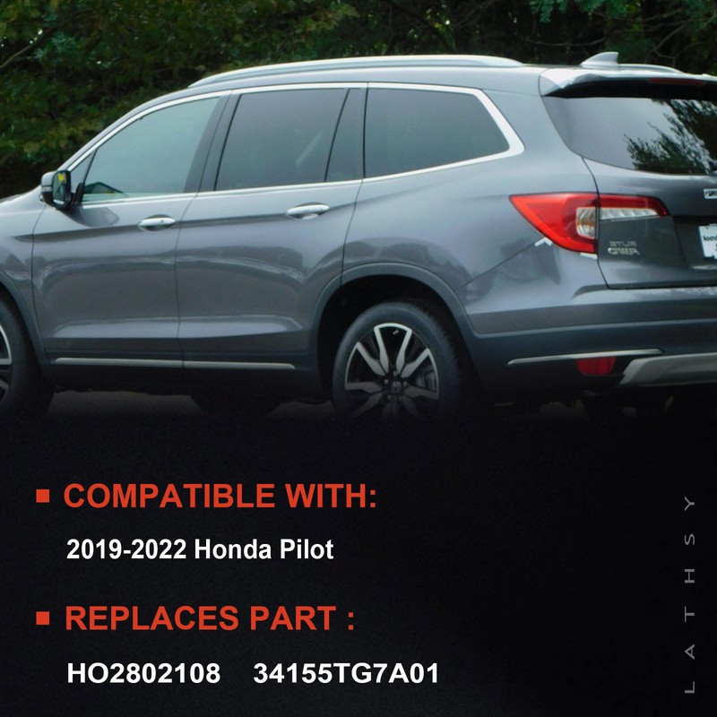 Tail Lights Compatible With 2019-2022 Honda Pilot Rear Light Taillights