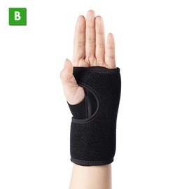 Carpal Tunnel Wrist Brace Night Sleep Wrist Support Wrist Splint Pain Men Women Black left hand